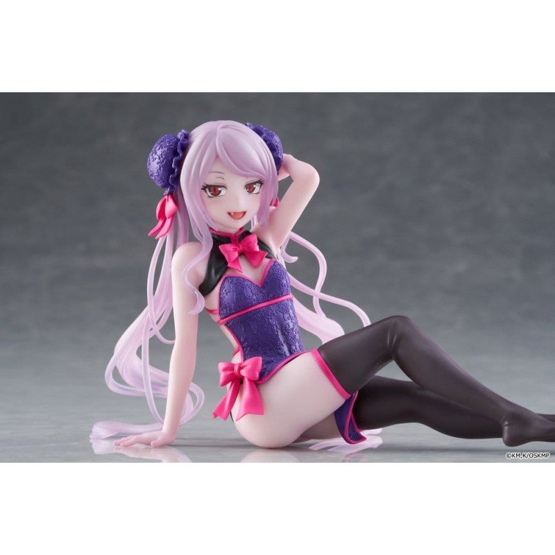 Overlord Desktop Cute statuette PVC Shalltear Chinese Dress Ver. 13 cm