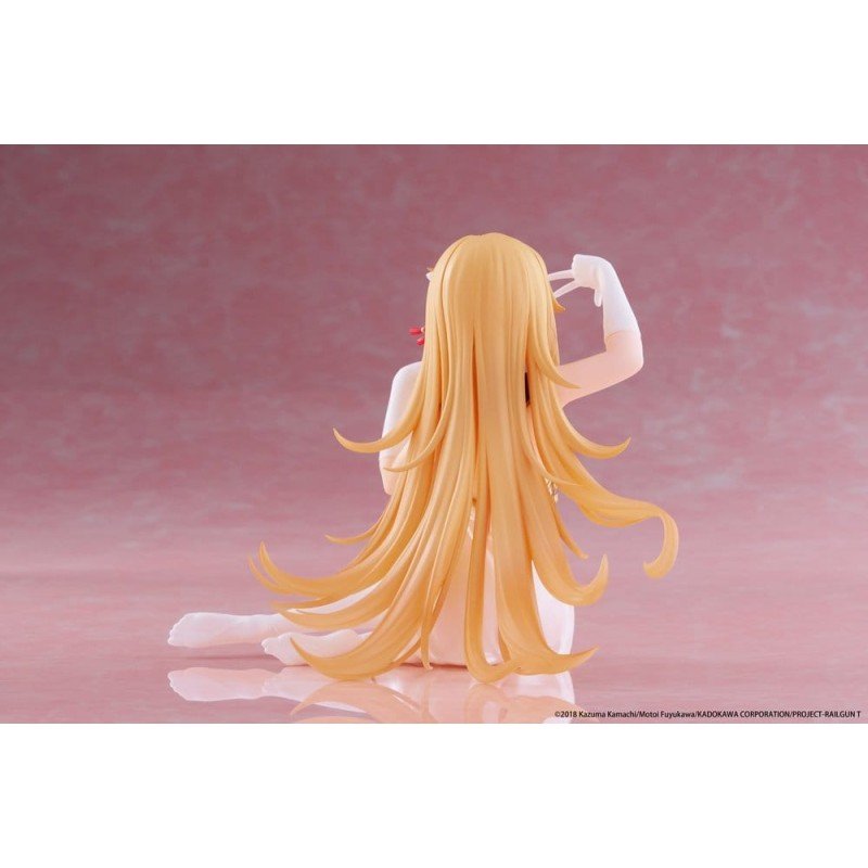 Een bepaald wetenschappelijk railgun-beeldje PVC desktop schattig figuur Misaki Shokuho Chinese jurk ver. 13 cm       