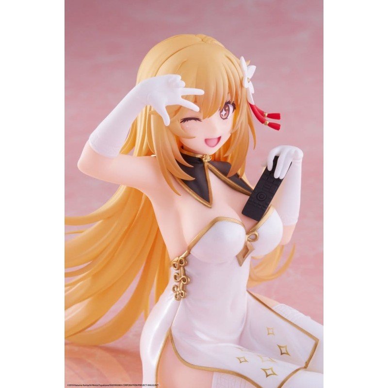 A Certain Scientific Railgun statuette PVC Desktop Cute Figure Misaki Shokuho Chinese Dress Ver. 13 cm       