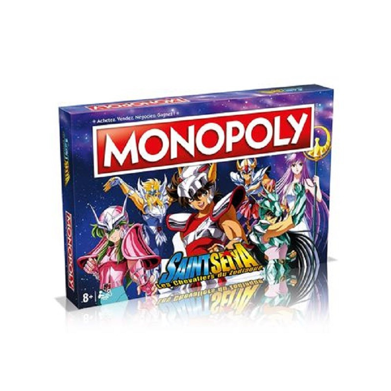 Spel: Monopoly Saint Seiya
Uitgever: Winning Moves
Engelse versie