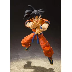 Dragon Ball Z Figuur S.H. Zoon Goku Figuarts (een Saiyan opgegroeid op aarde) 14 cm | 4573102555403