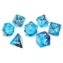 CritStones Liquid Core pack dés Mermaid's Maelstrom (7)