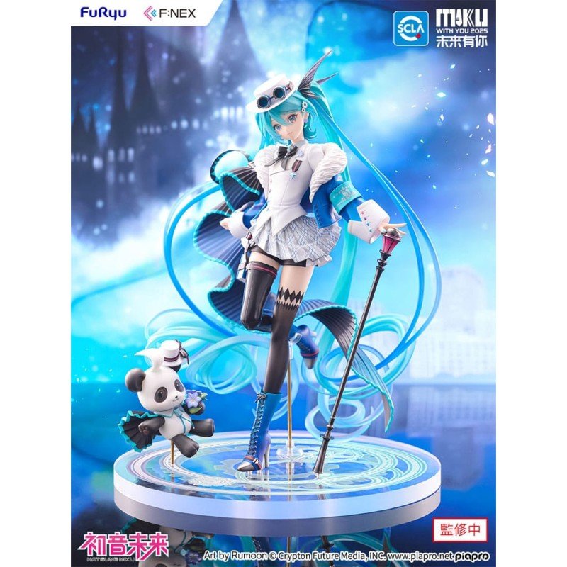 Hatsune Miku F:NEX statuette PVC 1/7 Hatsune Miku Miku with You 2025 Ver. 25 cm  