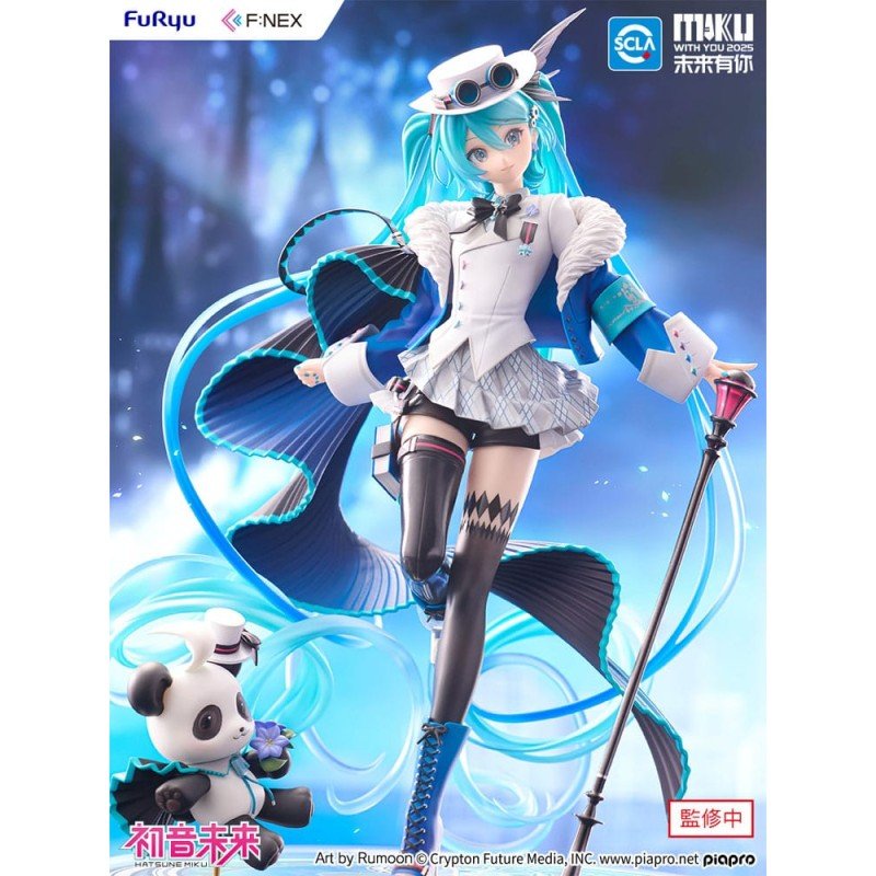 Hatsune Miku F:NEX statuette PVC 1/7 Hatsune Miku Miku with You 2025 Ver. 25 cm  