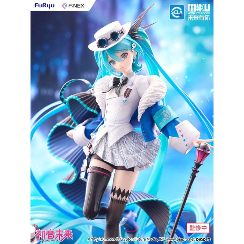 Hatsune Miku F:NEX statuette PVC 1/7 Hatsune Miku Miku with You 2025 Ver. 25 cm  