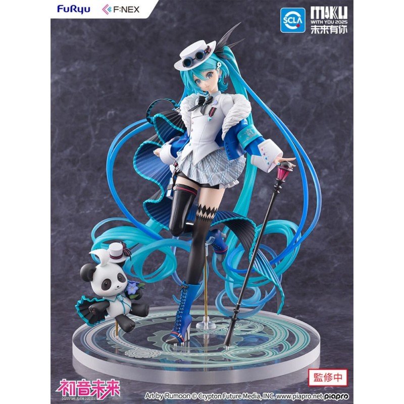 Hatsune Miku F:NEX statuette PVC 1/7 Hatsune Miku Miku with You 2025 Ver. 25 cm  
