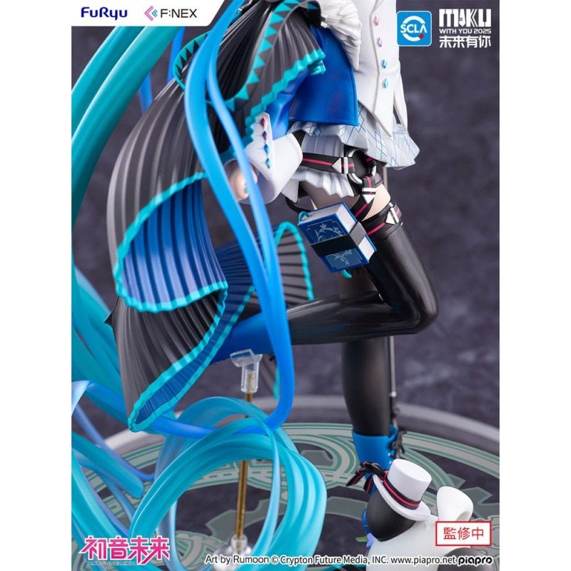 Hatsune Miku F:NEX statuette PVC 1/7 Hatsune Miku Miku with You 2025 Ver. 25 cm  