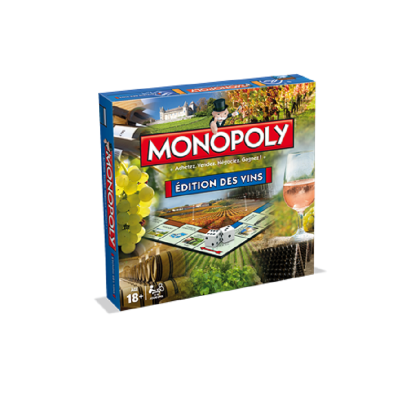 Monopoly Édition des Vins éditeur : Winning Moves version française