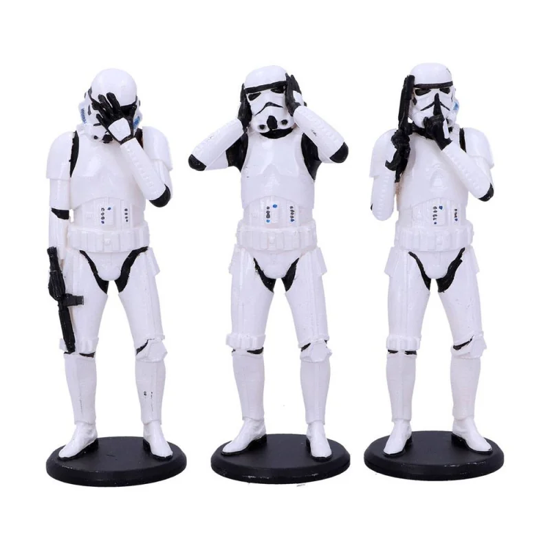 Star wars Pack 3 Hars Figuren - Three Wise Stormtroopers 14 cm | 801269135812