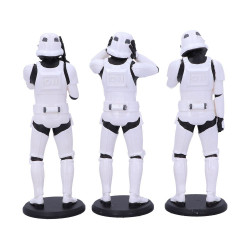 Star wars Pack 3 Hars Figuren - Three Wise Stormtroopers 14 cm