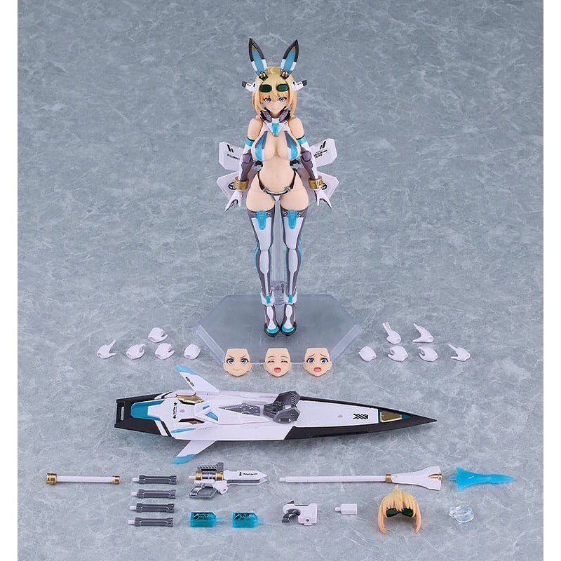 Bunny Suit Planning Figma Action Figure Sophia F. Shirring: Updated Ver. 17 cm  