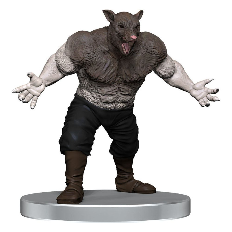 Dungeons & Dragons - Prepainted Miniature Pack - Icons of the Realms - Adventure in a Box - Wererat Den