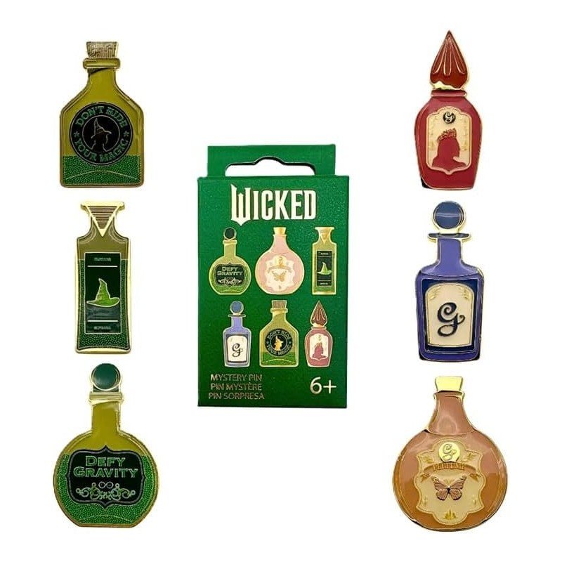 Wicked Enamel Pins Potion Bottles Blind Display (18)