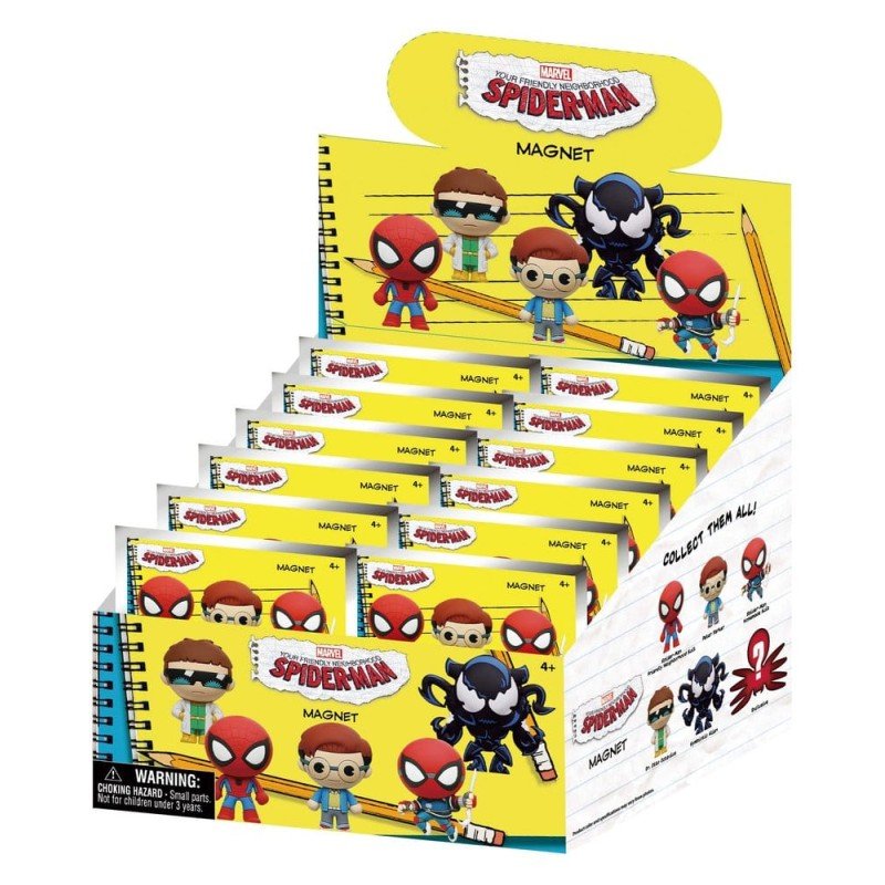 Spider-Man Blind pack aimants Display (12)