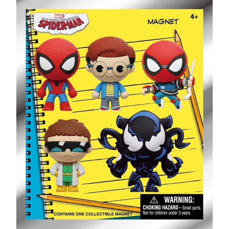 Spider-Man Blind pack aimants Display (12)