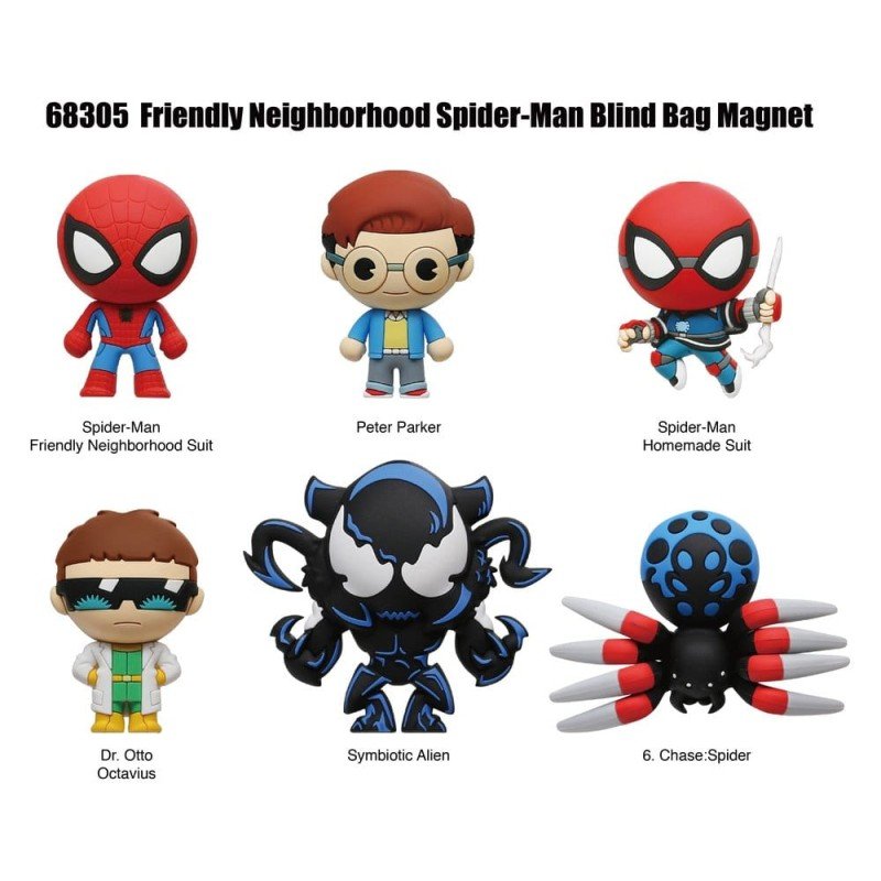 Spider-Man Blind pack aimants Display (12)