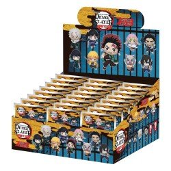 Demon Slayer 3D Foam Bag Clips Infinity Castle Serie 1 Display (24)