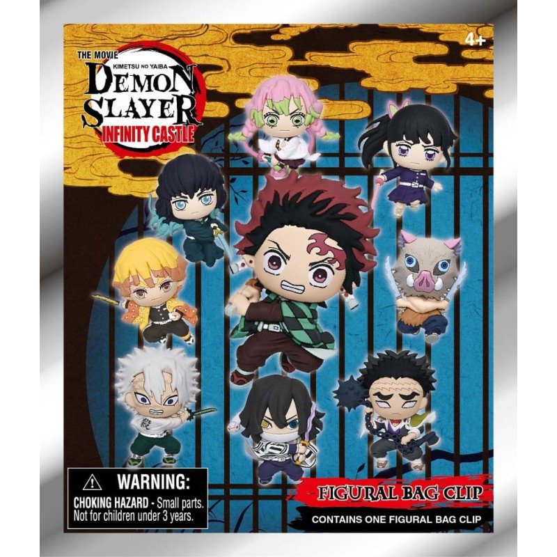 Demon Slayer 3D présentoir porte-clés Infinity Castle Série 1 (24) 