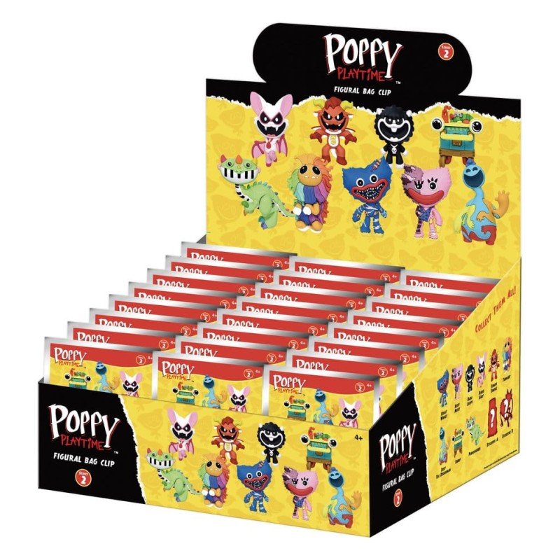 Poppy Playtime 3D présentoir porte-clés Série 2 (24) 