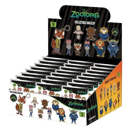 Zootopia 3D Foam Bag Clips Serie 73 Display (24)