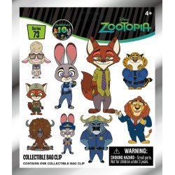 Zootopia 3D présentoir porte-clés Série 73 (24) 