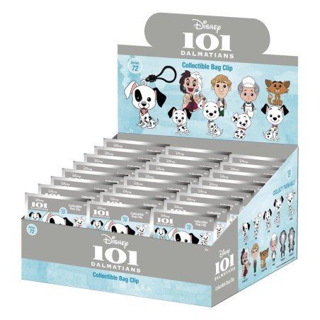 Les 101 Dalmatiens 3D présentoir porte-clés Série 72 (24) 