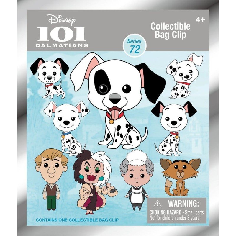 Les 101 Dalmatiens 3D présentoir porte-clés Série 72 (24) 