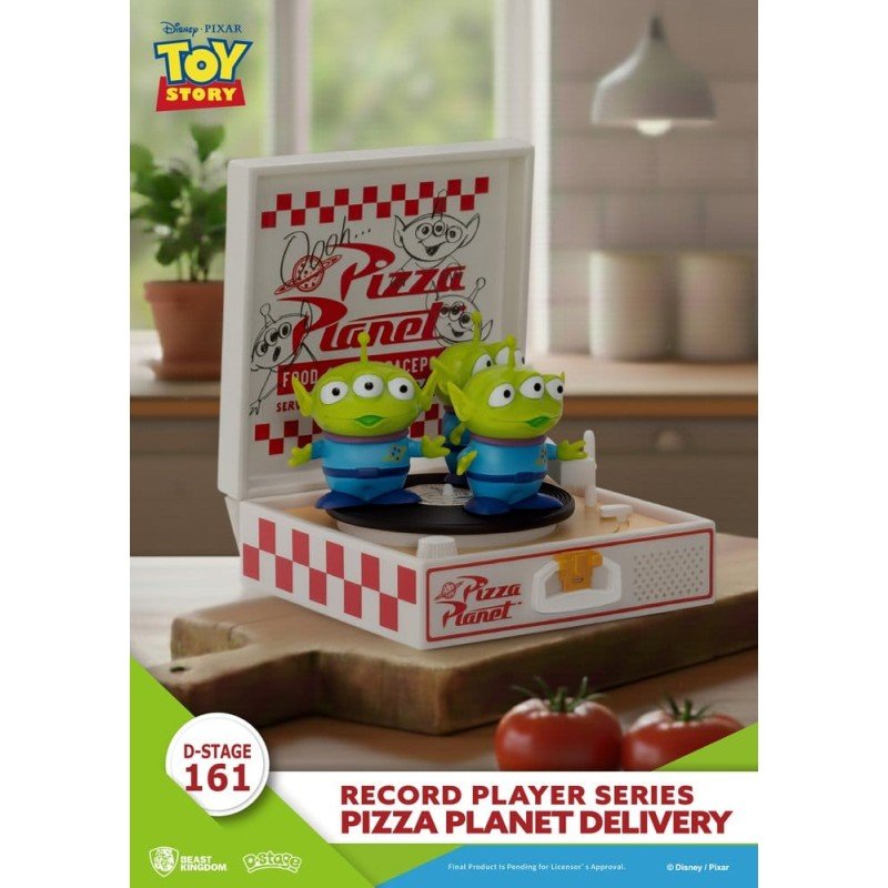 Toy Story Record Player Series Figurine en PVC Pizza Planet Delivery 12 cm