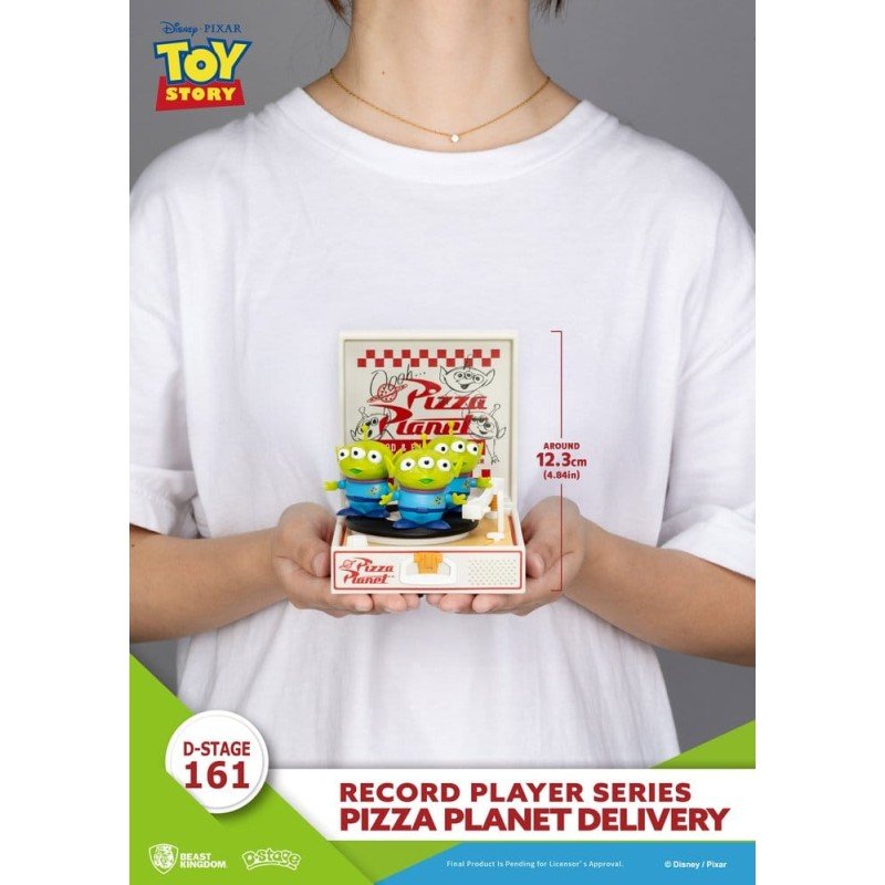 Toy Story Record Player Series Figurine en PVC Pizza Planet Delivery 12 cm