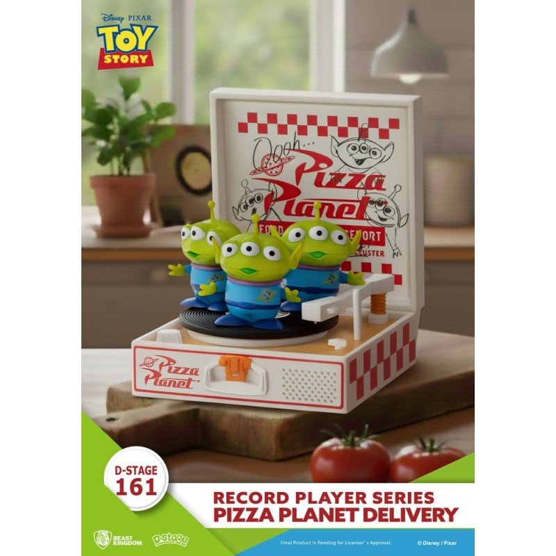 Toy Story Record Player Series Figurine en PVC Pizza Planet Delivery 12 cm