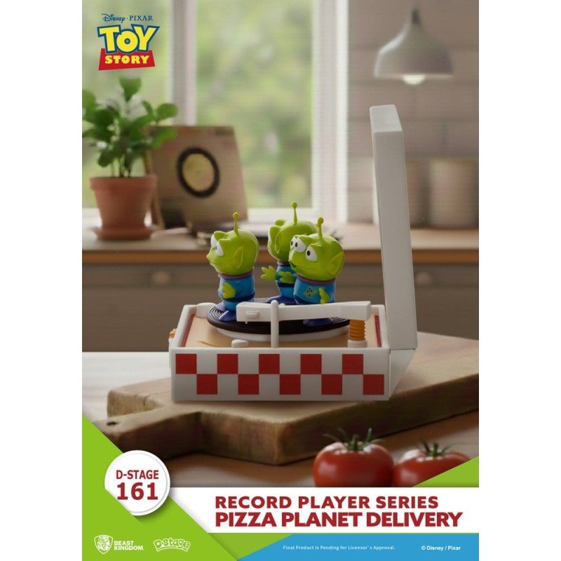 Toy Story Record Player Series Figurine en PVC Pizza Planet Delivery 12 cm