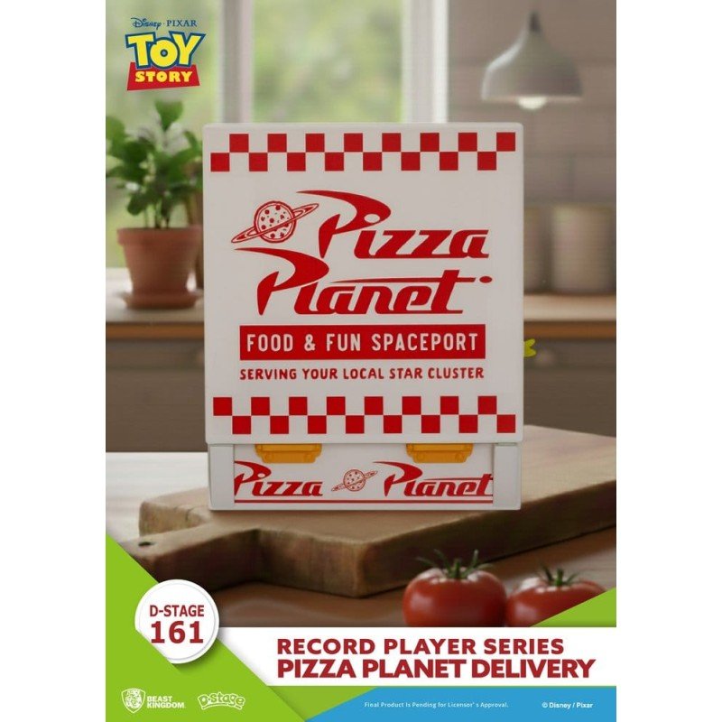 Toy Story Record Player Series Figurine en PVC Pizza Planet Delivery 12 cm