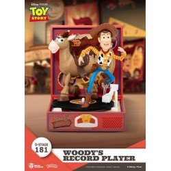 Toy Story Record Player Series Figurine en PVC Woody's Record Player 13 cm