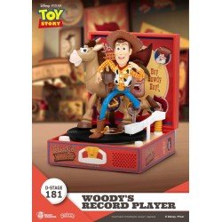 Toy Story Record Player Series Figurine en PVC Woody's Record Player 13 cm