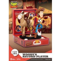 Toy Story Record Player Series Figurine en PVC Woody's Record Player 13 cm