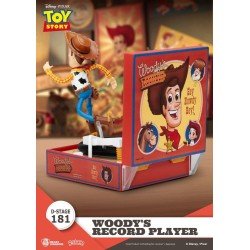 Toy Story Record Player Series Figurine en PVC Woody's Record Player 13 cm