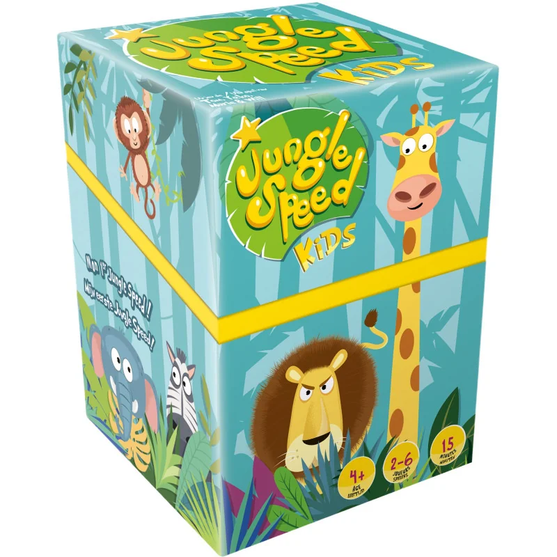Spel: Jungle Speed - Kinderen 
Uitgever: Zygomatic
Engelse versie