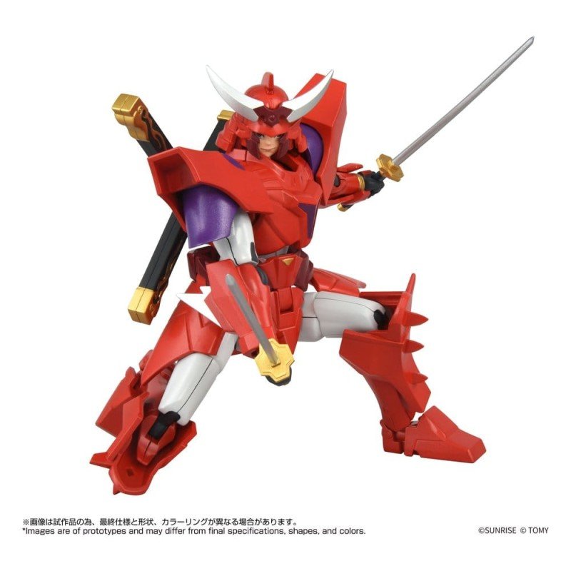 Yoroi Shin Den Samurai Troopers Toyrise Action Figure Gai of the Heat 15 cm       