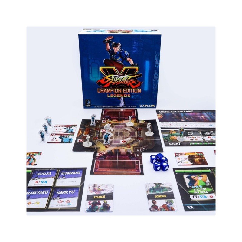 Street Fighter V: Champion Edition Legends - Blauw