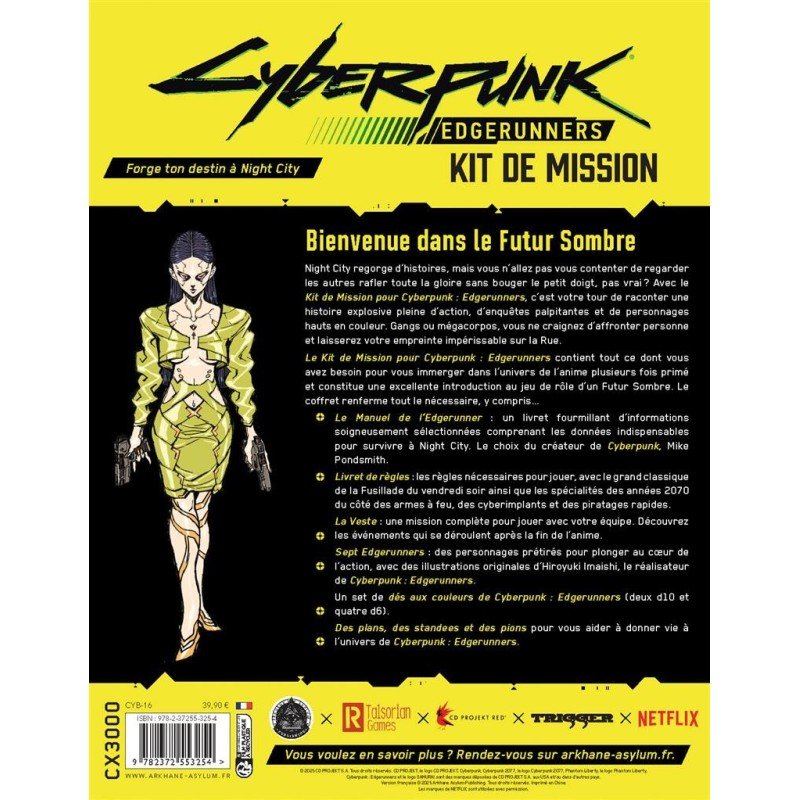 Cyberpunk Edge Runner - Kit de Mission