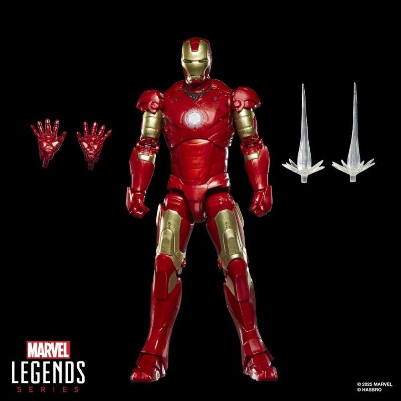 Iron Man Marvel Legends Series figurine Iron Man Mark III 15 cm