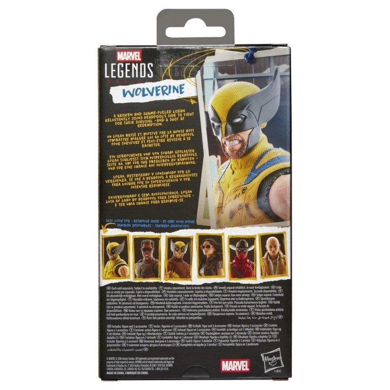 Deadpool & Wolverine Marvel Legends Action Figure Wolverine 15 cm