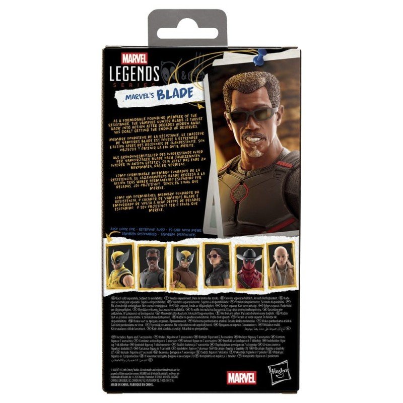 Deadpool & Wolverine Marvel Legends Action Figure Marvel's Blade 15 cm