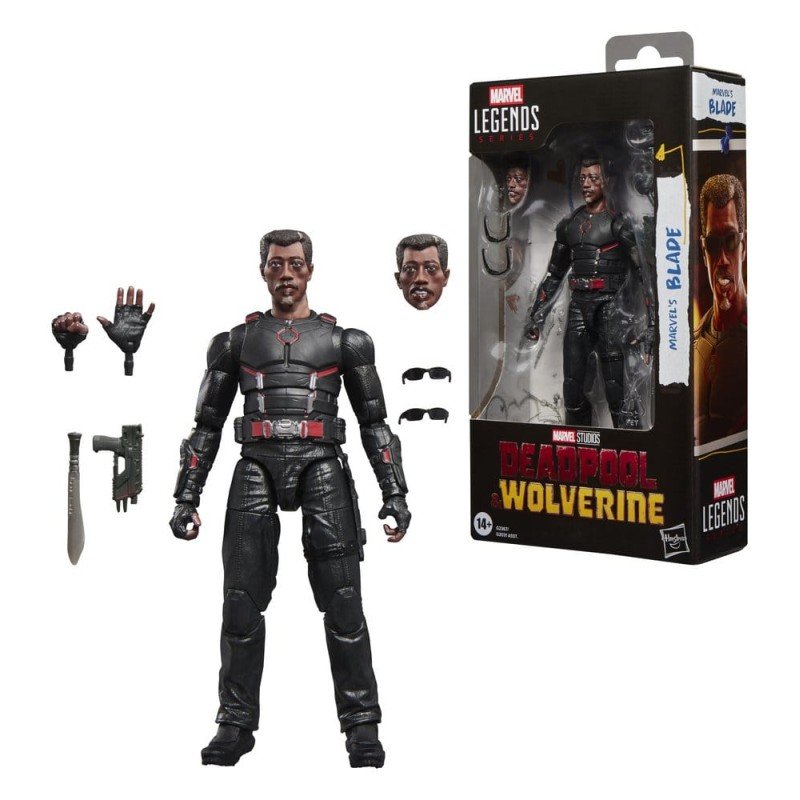 Deadpool & Wolverine Marvel Legends Action Figure Marvel's Blade 15 cm