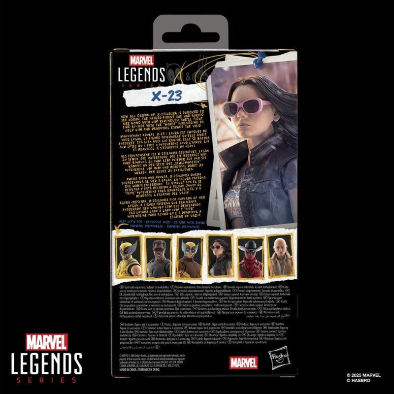 Deadpool & Wolverine Marvel Legends figurine X.23 15 cm