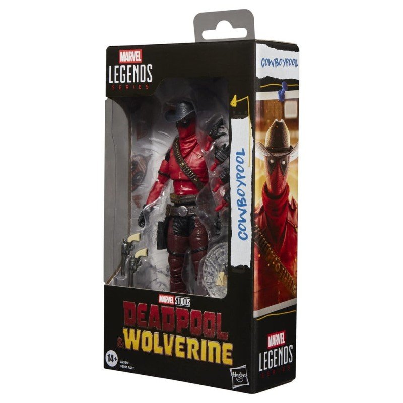 Deadpool & Wolverine Marvel Legends Action Figure Cowboypool 15 cm