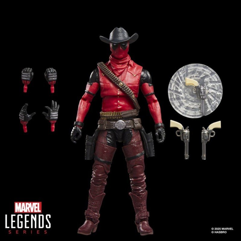 Deadpool & Wolverine Marvel Legends figurine Cowboypool 15 cm
