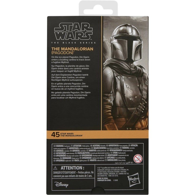 Star Wars: The Mandalorian Black Series figurine The Mandalorian (Pagodon) 15 cm