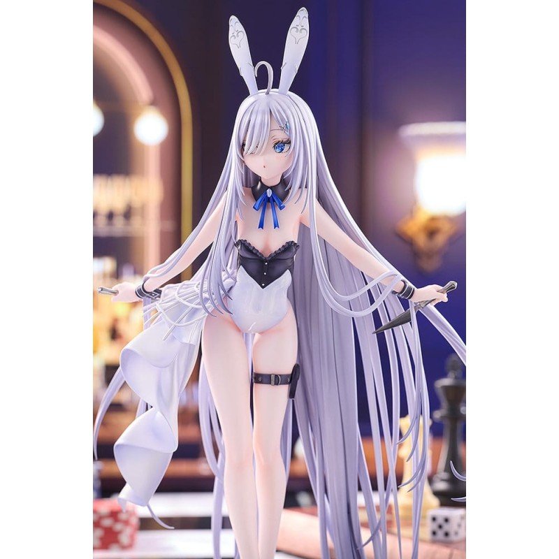 Playing Death Games to Put Food on the Table Wolf PVC Statue 1/7 Holo Light Novel bunny Ver. illustration by Jyuu Ayakura 23 ...