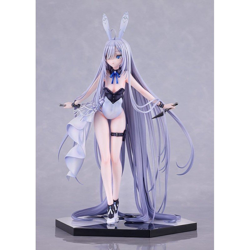 Playing Death Games to Put Food on the Table Wolf PVC Statue 1/7 Holo Light Novel bunny Ver. illustration by Jyuu Ayakura 23 ...